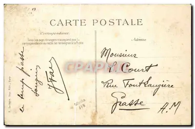 Catástrofe do "Liberté" — As escombros — Editor ELD — Verso