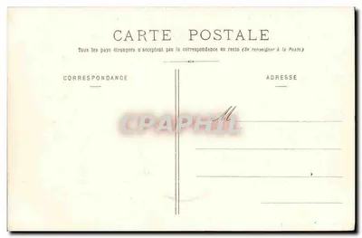 Le Forbin — Cruiser-Explorador de Escada — Coleção P. B. Cherbourg — Verso