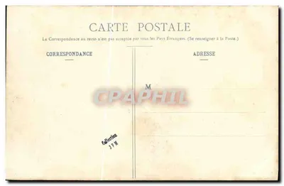 Le Forbin, Kruiser — Collectie H. Laurent, Port-Louis — Achterkant