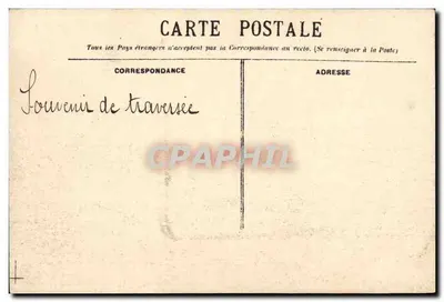 Flandre — Navire-hôpital de la Marine Militaire Française — éditeur non visible — Verso