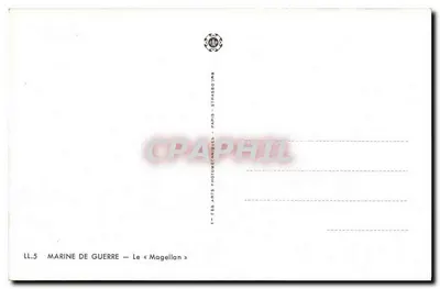 Magellan — Marynarka Wojenna — Wydawca: Les Arts Photographiques, Paryż — Rewers