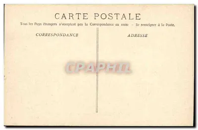 O "Marceau" Couraçado em Toulon — A. Bougault n°556 — Verso