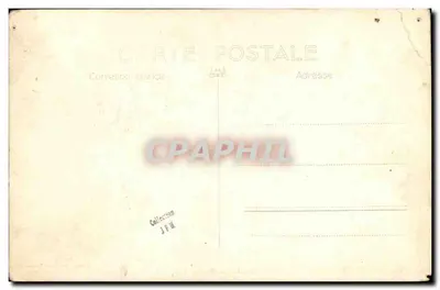 Torpilleur "Le Mars" — navire de guerre en mer — éditeur Marius PAR phot. Toulon — Verso