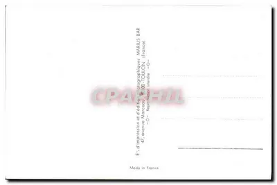 Statek "Marseillaise" — zatopiony w porcie — wydawca Marius Bar, Toulon — Rewers