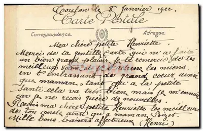 Dreadnought « Mirabeau » — encouraçado de escadra a turbinas, 18.318 toneladas — L.1 — Verso
