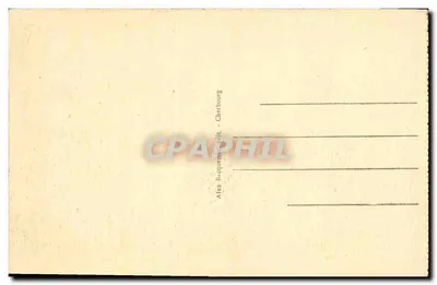 Marina Militare Francese — La Destroyer « OURAGAN » — Alex — Verso