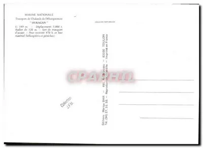 Transport deszczu OURAGAN — L9021 — Wydawnictwo BAR — Rewers