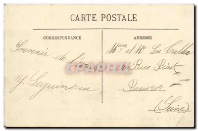 Marine de Guerre — "Patrie", Cuirassé de 1er Rang — LL. — Éditeur : LL. — Rewers