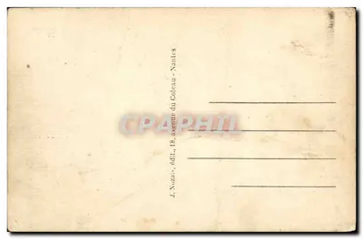 Stara pocztówka Statek wojenny pancernik eskadry Provence — Rewers