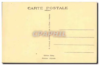 Le Cuirassé "Provence" — Marine de Guerre Française — Édition Gaby — Verso