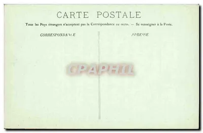 La Regina Margherita — Italiaanse slagschip dat de zeerevue doet in Napels — A. Bougault n°402 — Achterkant