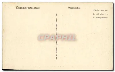 Marine de guerre — Le croiseur 1re classe "République" — LL — n°158 — Verso