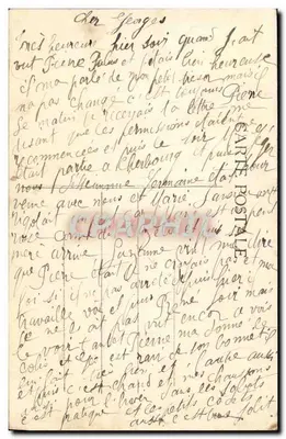 Cherbourg — Chirassé "Saint-Louis" — Coleção Mercier, Cherbourg — Verso
