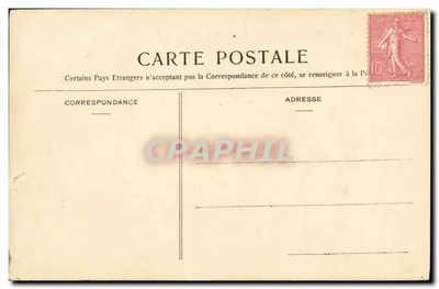 Sarbacane — Contratorpedeiro de Esquadra — Coleção A. Goututier — Verso