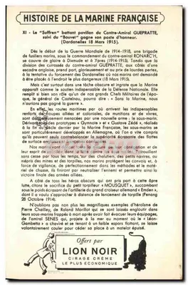 The "Suffren" and the "Bouvet" at the Dardanelles — History of the French Navy — E. de Bertier — Back