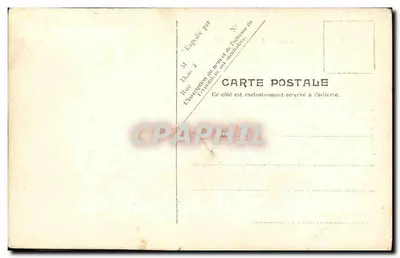 Le Surcouf — Krążownik Marynarki Francuskiej — V.P. Paris No. 15 — Rewers