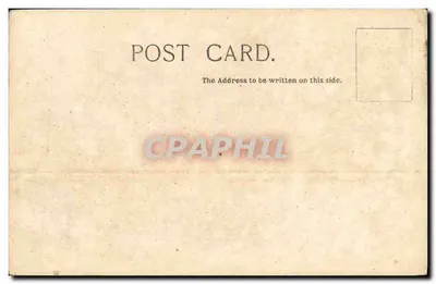 H.M.S. Terrible — Mensagem da "Renown" — Foto Gale & Polden, n° 7762 — Verso