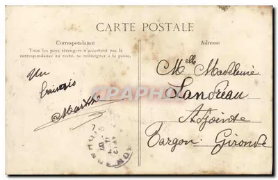 波尔多 — 铁甲舰"La Vérité"下水后 — 马塞尔·德尔布罗伊，出版商，波尔多 — 背面