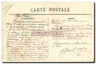 St-Nazaire (L.-Inf.) — O « Victor-Hugo » — Coleção Paulin, N° 18 — Verso