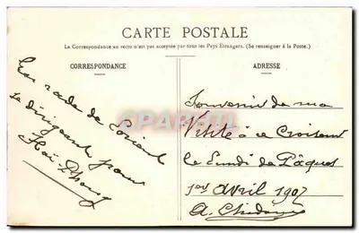 O Cruiser Cegado Victor Hugo — Coleção H. Laurent, Port-Louis — n° 2582 — Verso