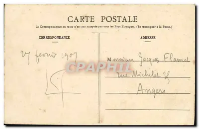 El Crucero de Batalla Victor Hugo — Colección H. Laurent, Port-Louis — n° 2582 — Reverso