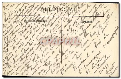 Dreadnought "Voltaire", Cacciatorpediniere d'Escadra — LL. — Marina da Guerra — n°87 — Verso