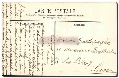 Submarinos "Alose" e "Thon" em observação — A. Bougault, n° 492 — Verso