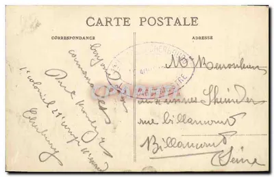 El Submarino "Arquímedes" — Colección F. C. Cherbourg, n° 538 bis — Reverso