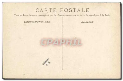 Het "Castor" onderzeeboot — La Pallice — A. Bougault n°458 — Achterkant