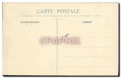 O "Castor", Submarino — A. Bougault, n° 458 — Verso