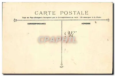 O Submersível Torpedeiro GRONDIN — Marinha Militar Francesa 1914 — Coleção P.B. Cherbourg — Verso