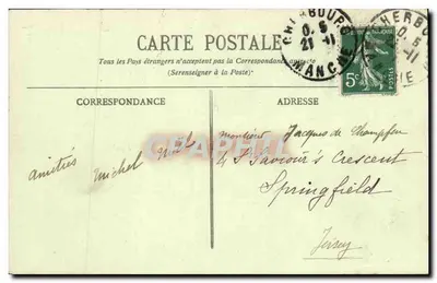 O Submarino 'Mariolle' — Coleção P. B., Cherbourg — Verso