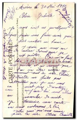 Dunkerque — Submarino Médusa — P° 141 — Verso