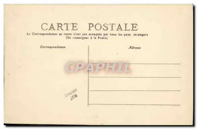 La Pallice-Rochelle — Submarino "Otarié" — L.C. n°987 — Verso