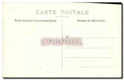 Submarino PHOQUE 1 — Série de cartas postais — editor não visível — Verso