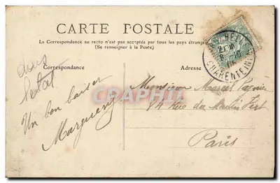La Rochelle-Pallice — Submarino "Le Phoque" — L. C. n°228 — Verso
