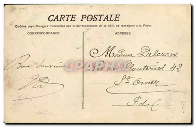 Calais — La catástrofe del "Pluviose" — edición no identificada — Reverso