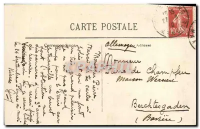 O Submersível "Pluviose" — naufrage le 26 mai 1910 devant Calais — éditeur Calais — Verso