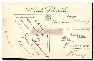 Marine de Guerre — « Souffleur », sous-marin — LJ. — Éditeur Lévy Fils et Cie, Paris — Verso