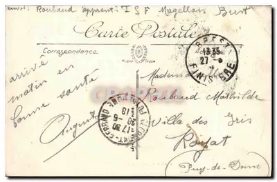 Marinha de Guerra — « Thon », submarino — LL. — Verso