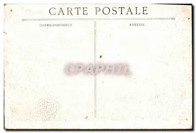 La Couronne, Le Marceau, Le Masséna — três navios de guerra no porto — editor não identificado — Verso