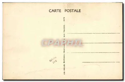 « DUGUAY-TROUIN » - Krążownik szkolny — Wydawnictwo Les Belles Postales, Nice — Rewers