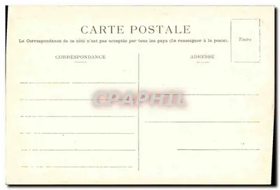 El "Duguay-Trouin" en Livorno (1906) — Campaña 1905-1906 — J. Geiser, Argel — Reverso