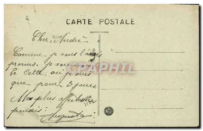 Cétte — Het « Gabès » School van Musketeers — Invoer van het Haven — n°38 — Achterkant