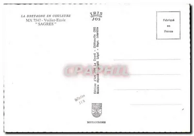 Wioskarz Sagres — Châteauffin (28) — Wydawnictwo Art JOS — Rewers