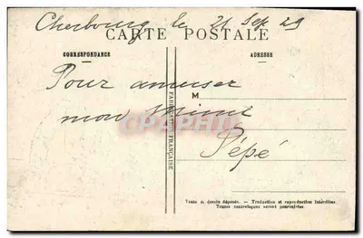Nos marins à bord — L'heure de la soupe — A. Pijard, n° 1517 — Verso