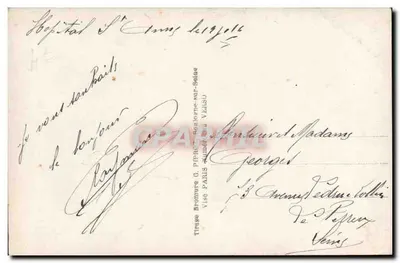 Dois soldados perto de um navio — Dardanelles — DIX 94 — Verso