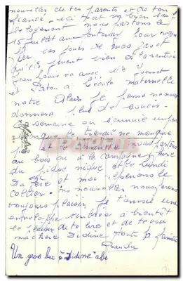 Dzieci na alpejskim krajobrazie — Fortuna przychodzi, gdy się śpi — wydawca nie widoczny — Rewers