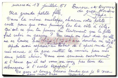 Bambino bagnato — punizione umoristica — editore non visibile — Verso