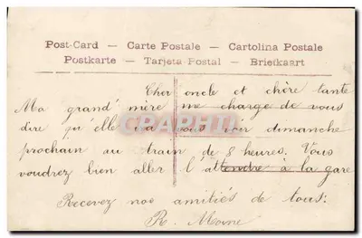 Bebê em um regador — rosas e árvore — editor AERO n°507 — Verso
